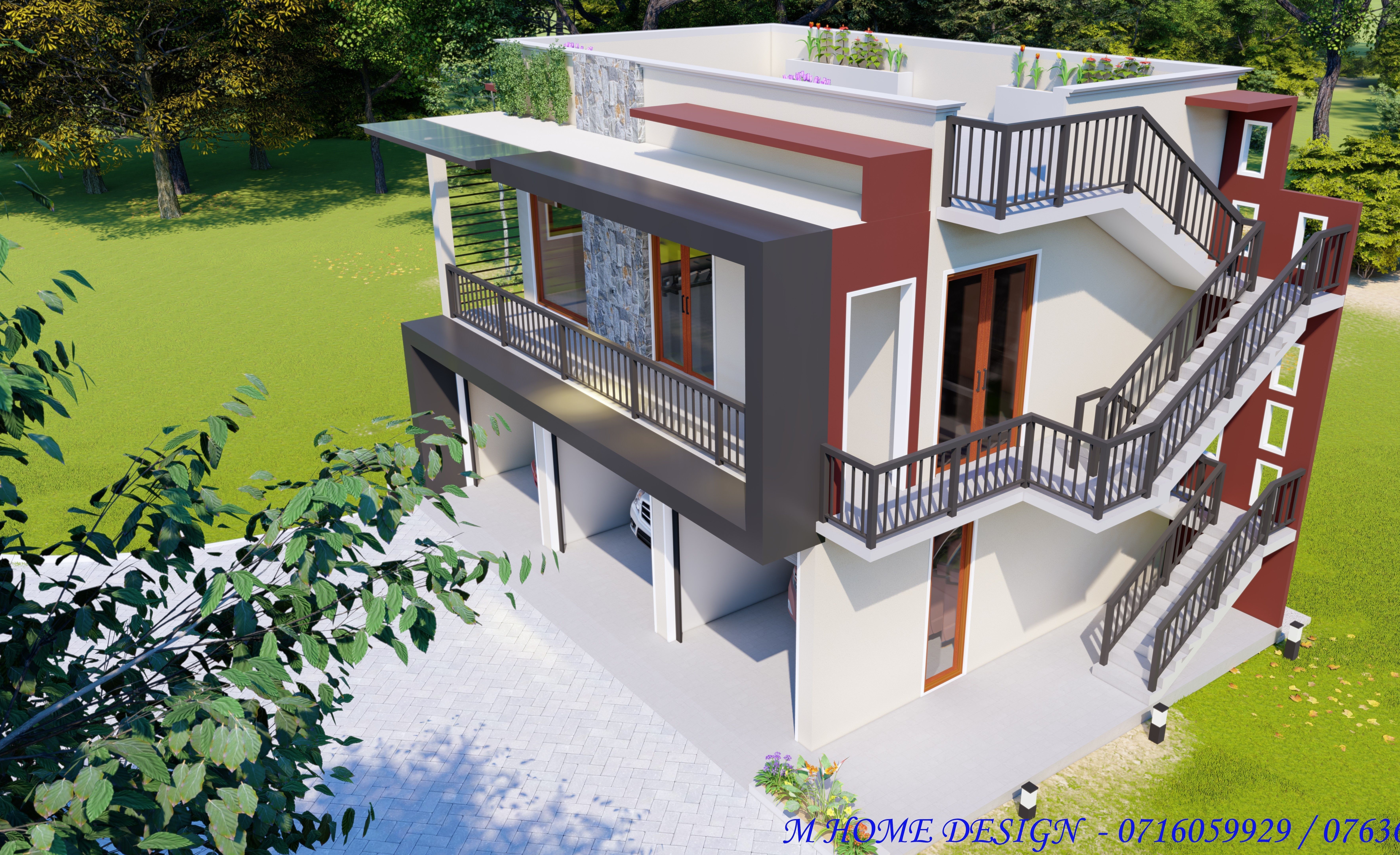 Fitness Center 3D model_7