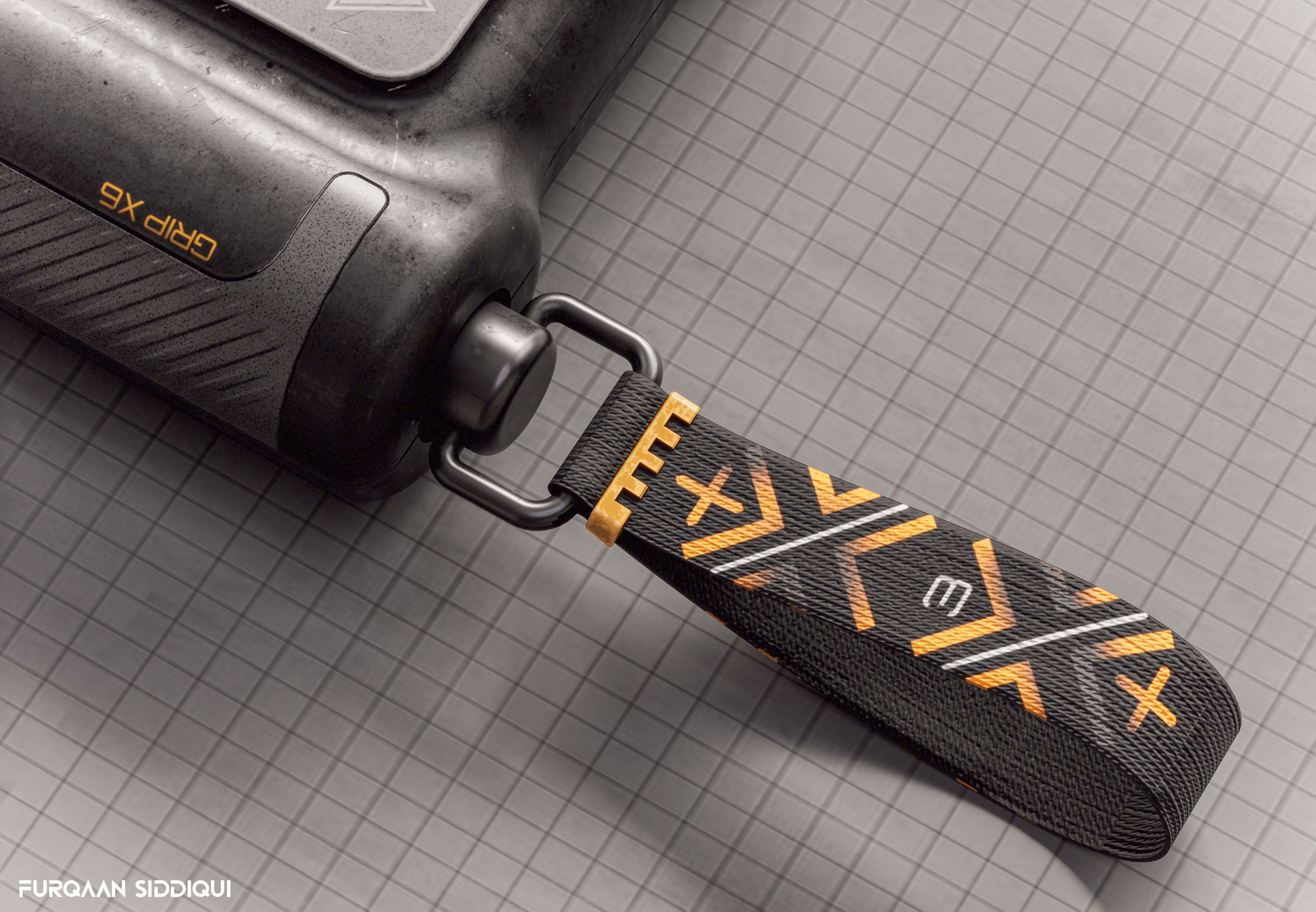 Sci-fi Controller V35 PBR Low-poly 3D model_4