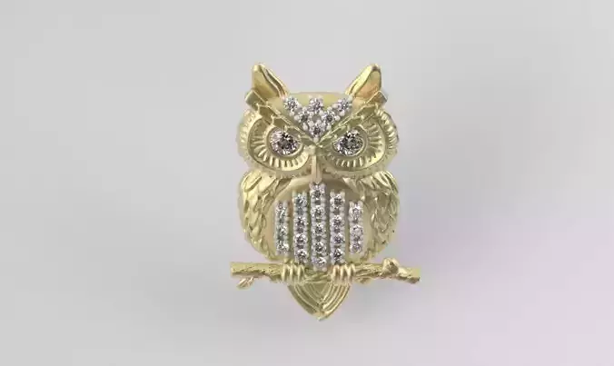 Owl Pendant - Dije Buho