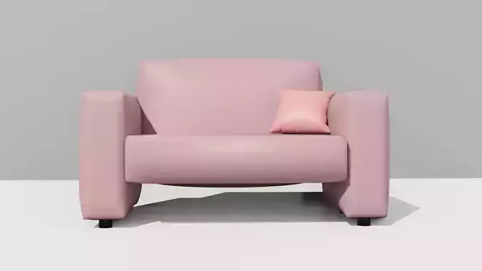 3D sofa model