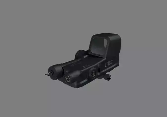 1P87 Russian Holo Sight Low-poly 3D model