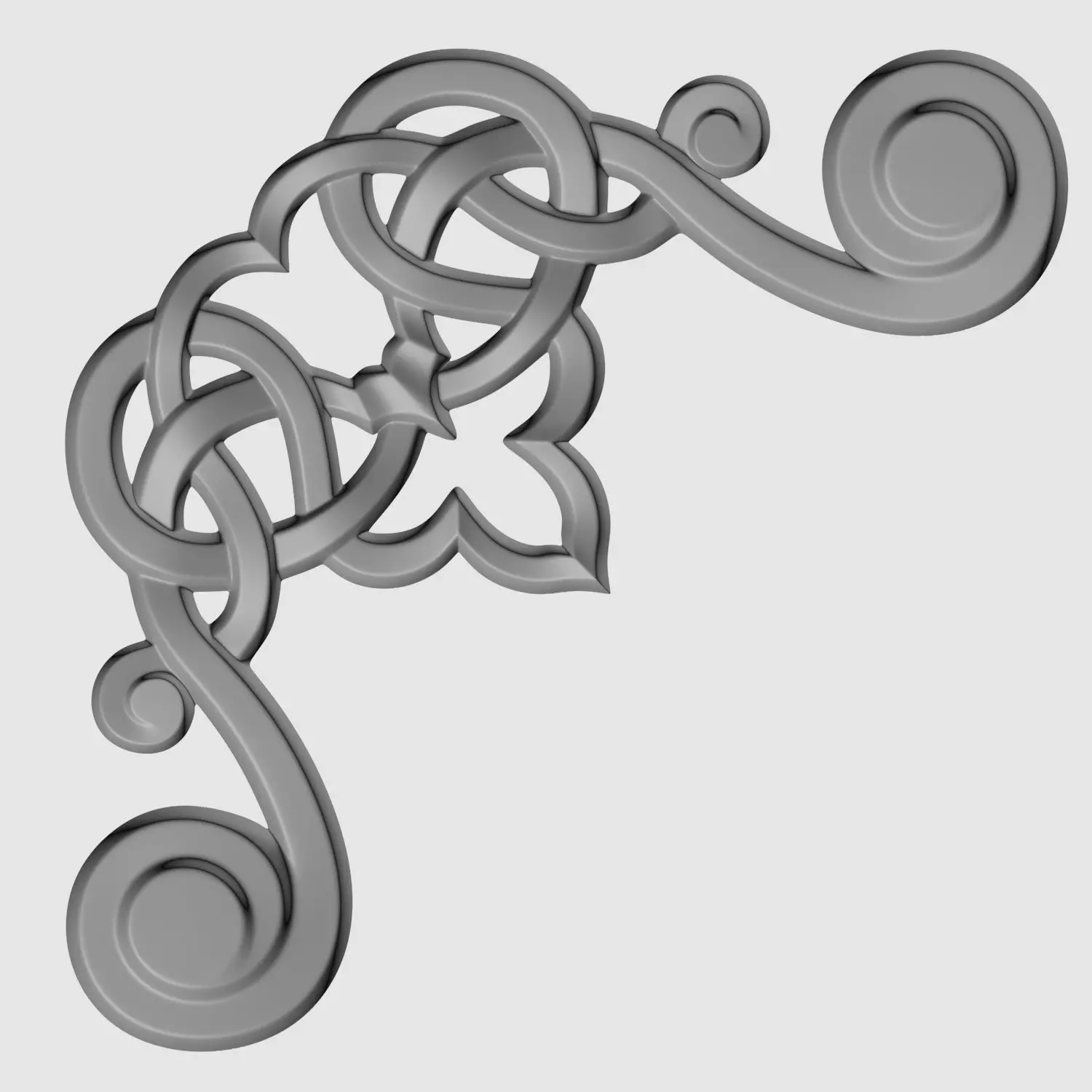 Matrix decorative corner-1 3D print model