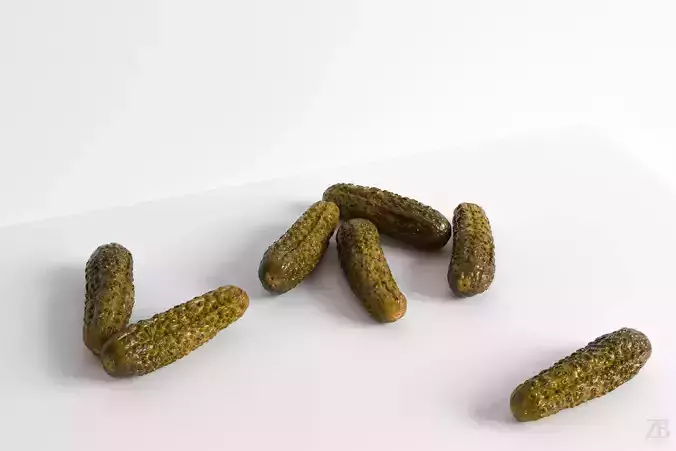 Cucumber 3D model