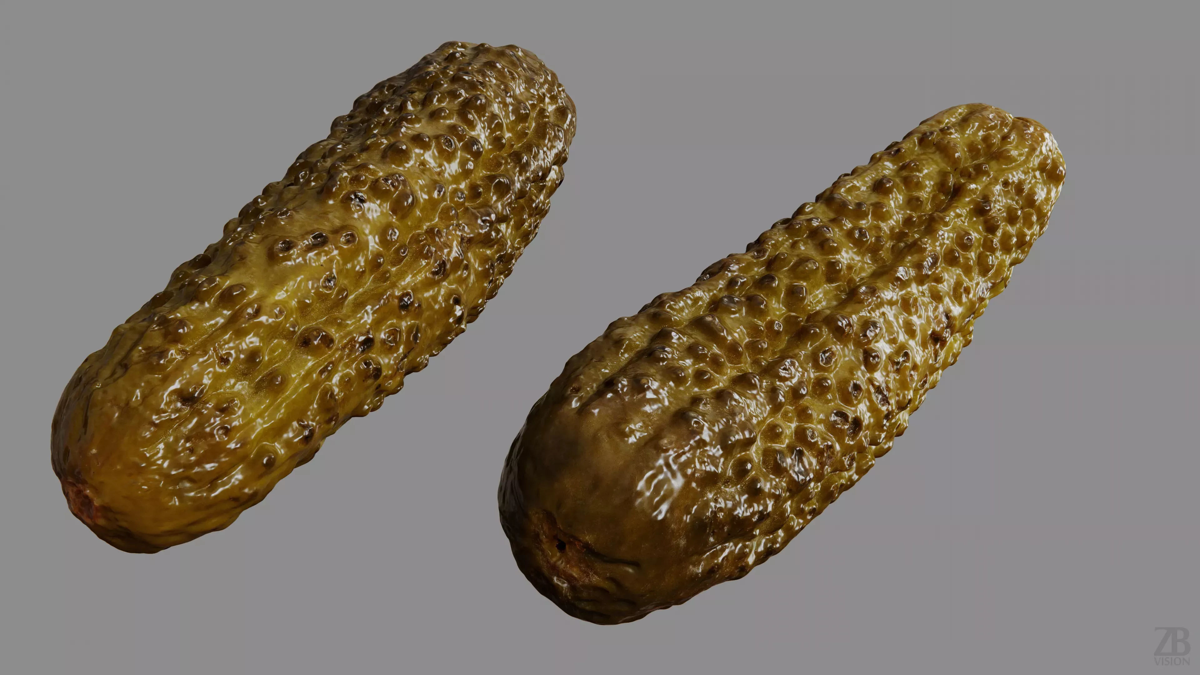 Cucumber 3D model_9