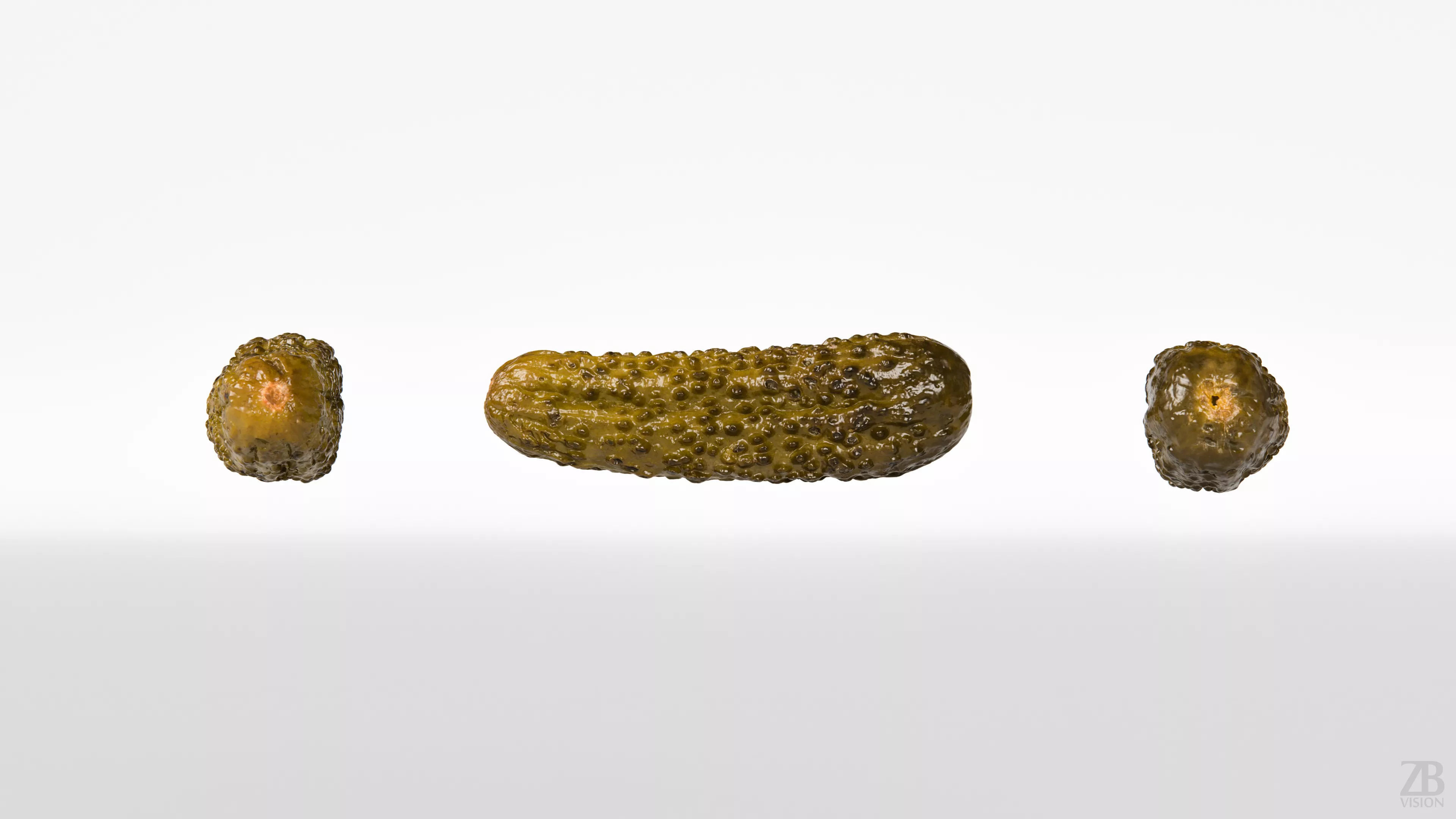 Cucumber 3D model_4