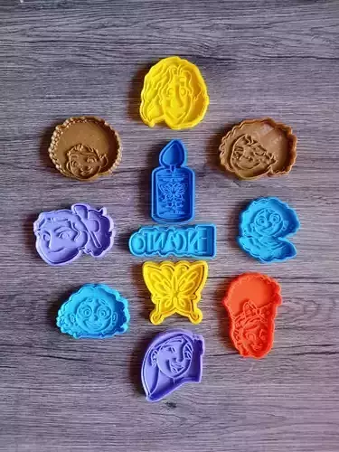 ENCANTO CORTANTE DE GALLETAS 3D model