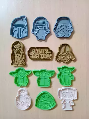 STAR WARS CORTANTE DE GALLETAS