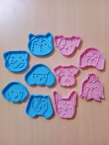 PERROS CORTANTE DE GALLETAS