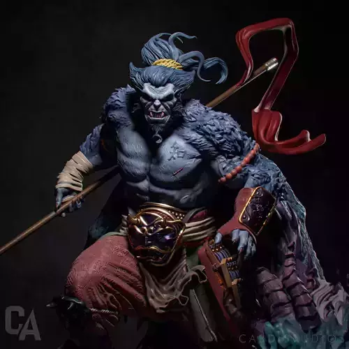 Beast Samurai 3D Print