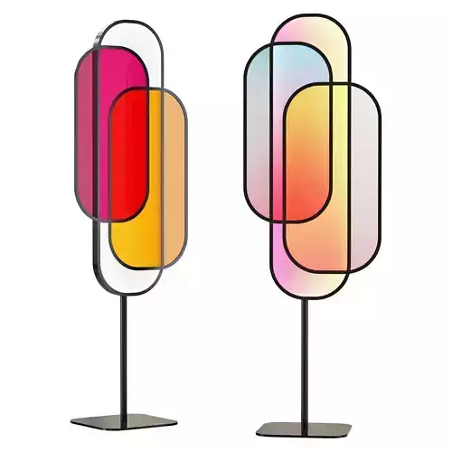 roche bobois chroma floor lamp