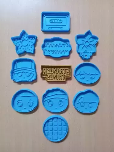 STRANGER THINGS CORTANTE DE GALLETAS