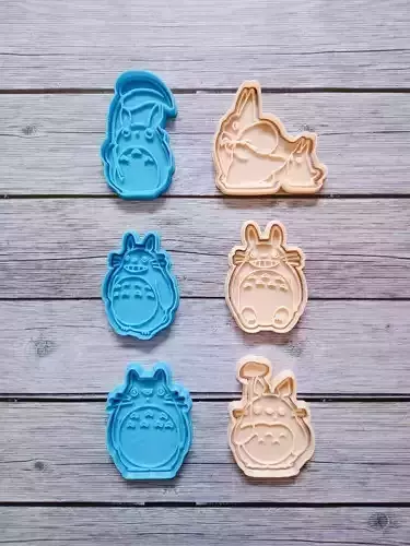 TOTORO CORTANTE DE GALLETAS