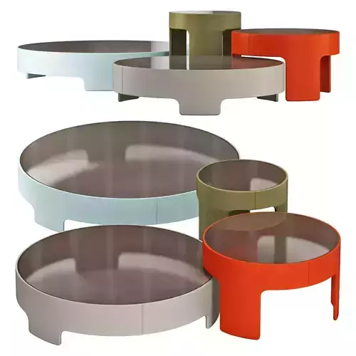 roche bobois cuba libre 3 cocktail table