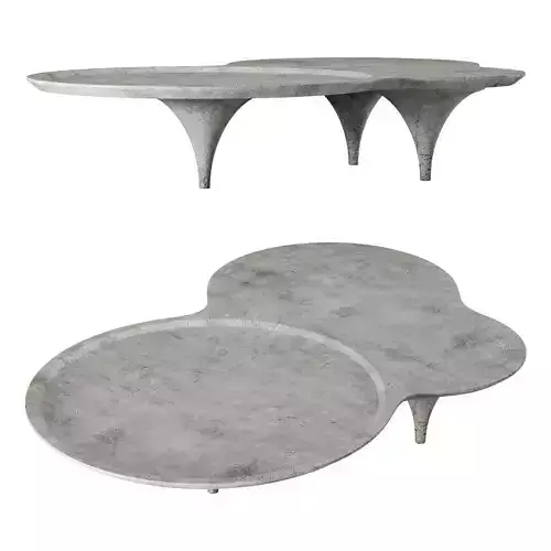roche bobois drop cocktail table