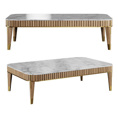 roche bobois eden-rock cocktail table 3D model