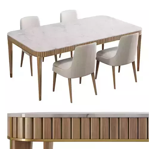 roche bobois eden-rock dining set