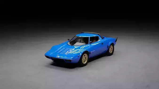 Lancia Stratos 3D model