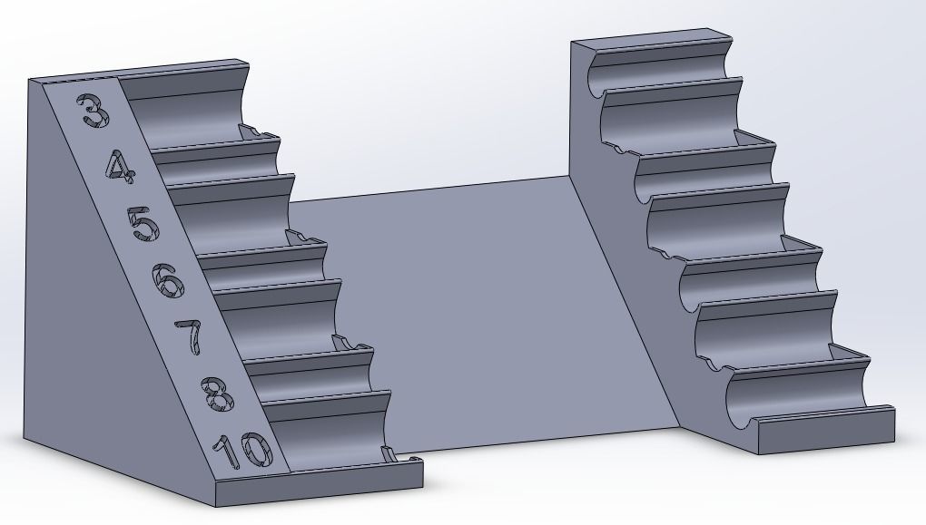 Socket Organizer - 3-8 in Drive Metric Long Reach Hex Bit Socket 3D ...