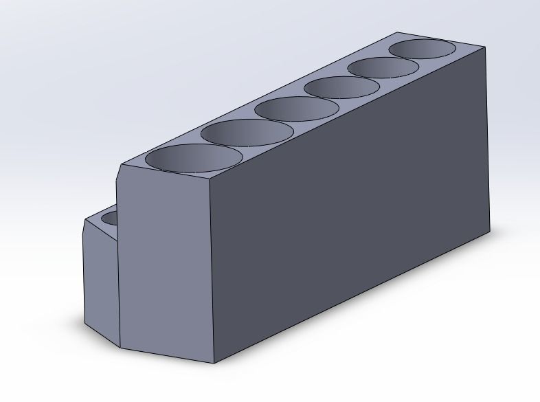 Socket Organizer - 1-2 in Drive Metric Impact Deep Socket 3D print model_2