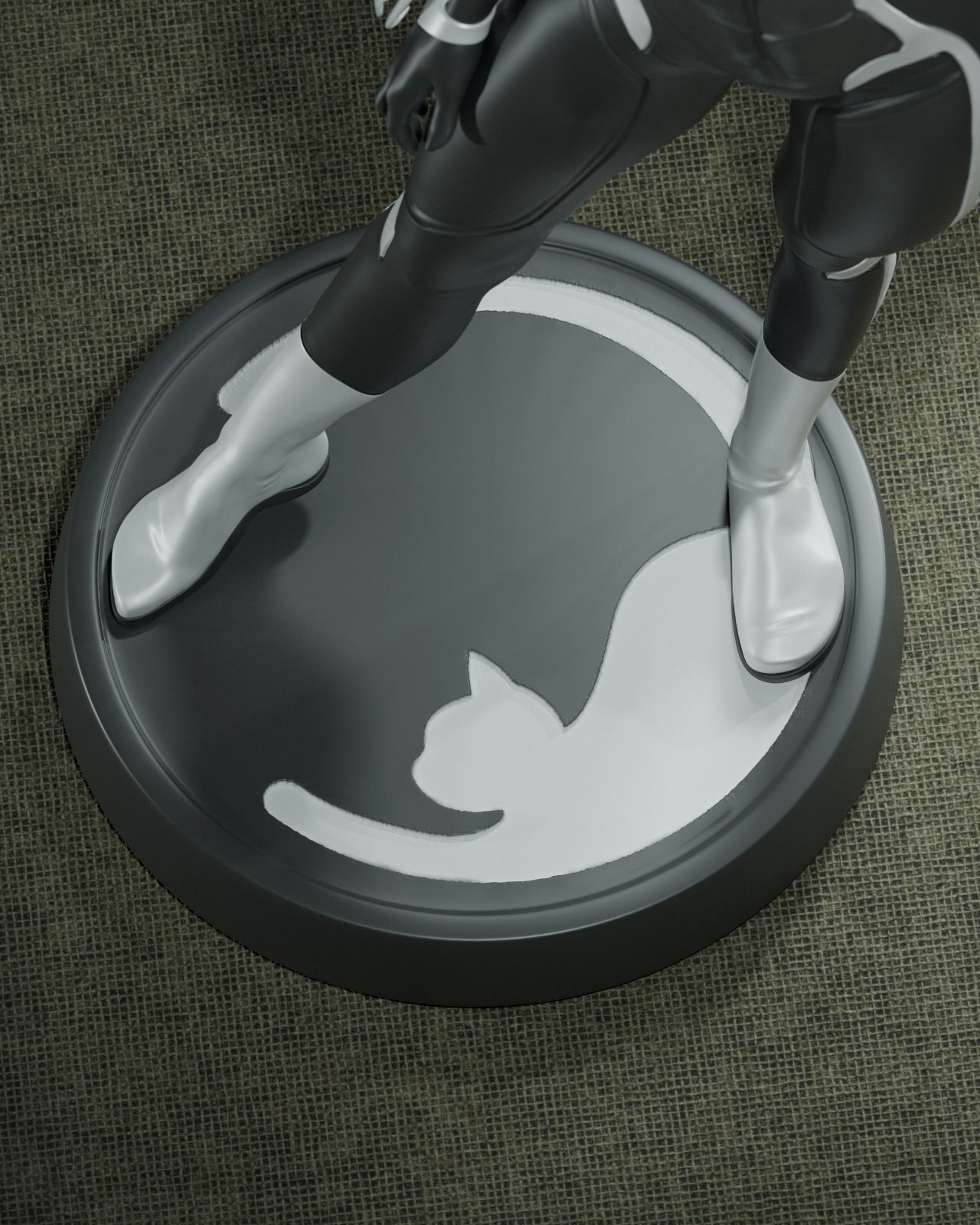 Black Cat 3D Print 3D print model_2