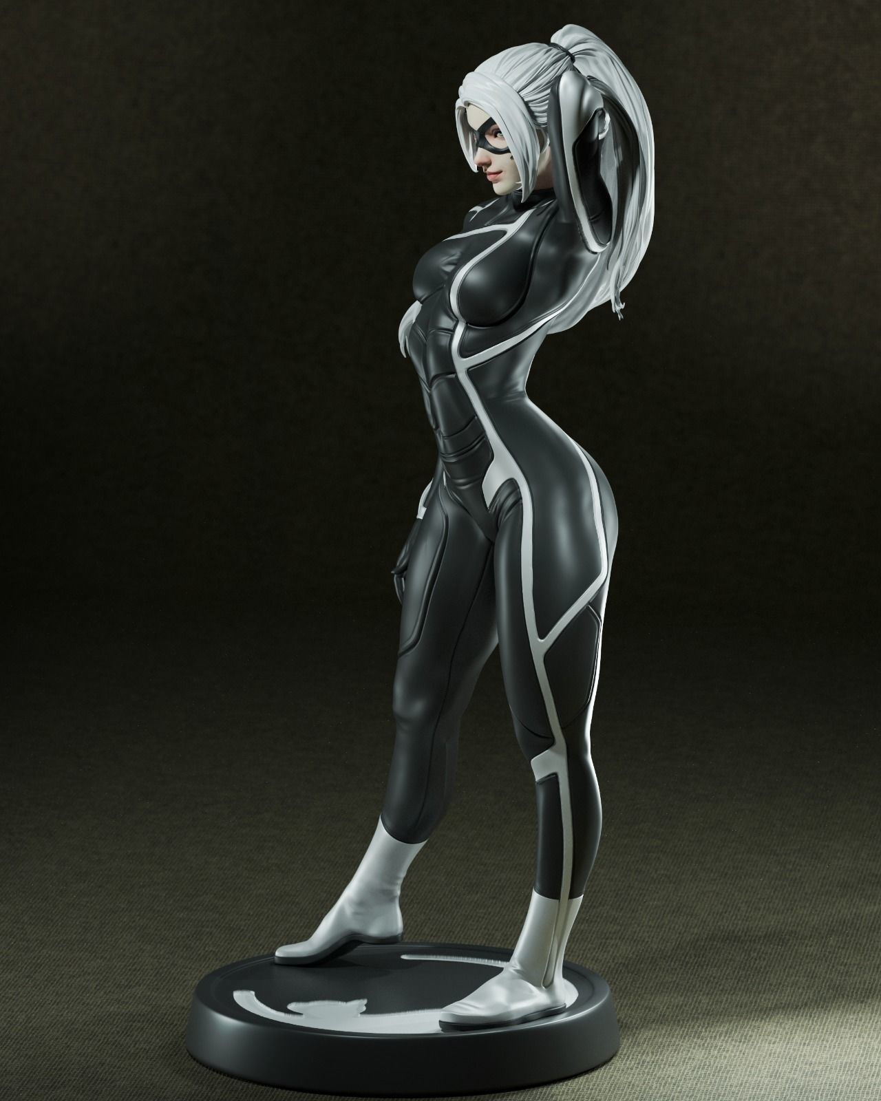 Black Cat 3D Print 3D print model_3