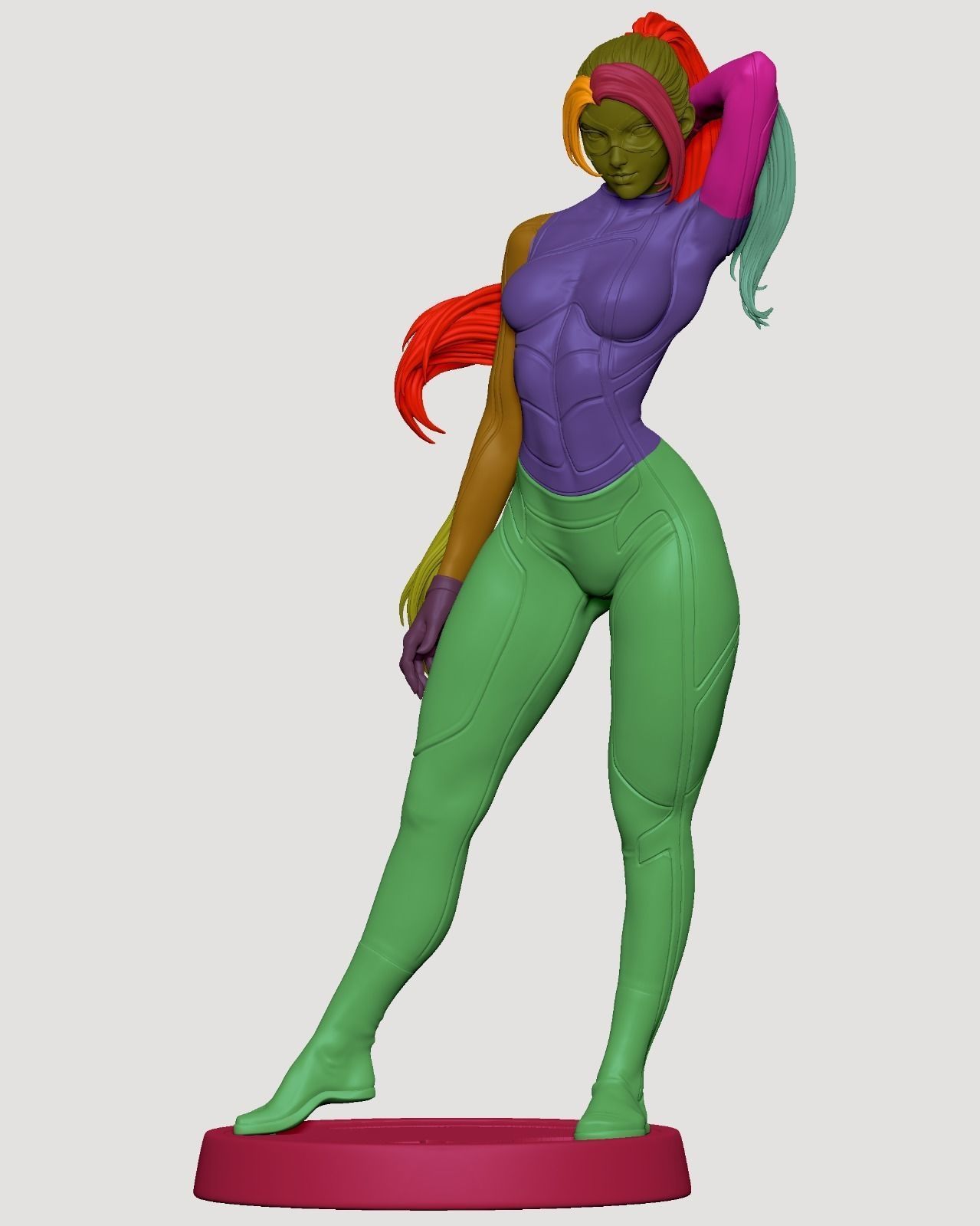 Black Cat 3D Print 3D print model_5