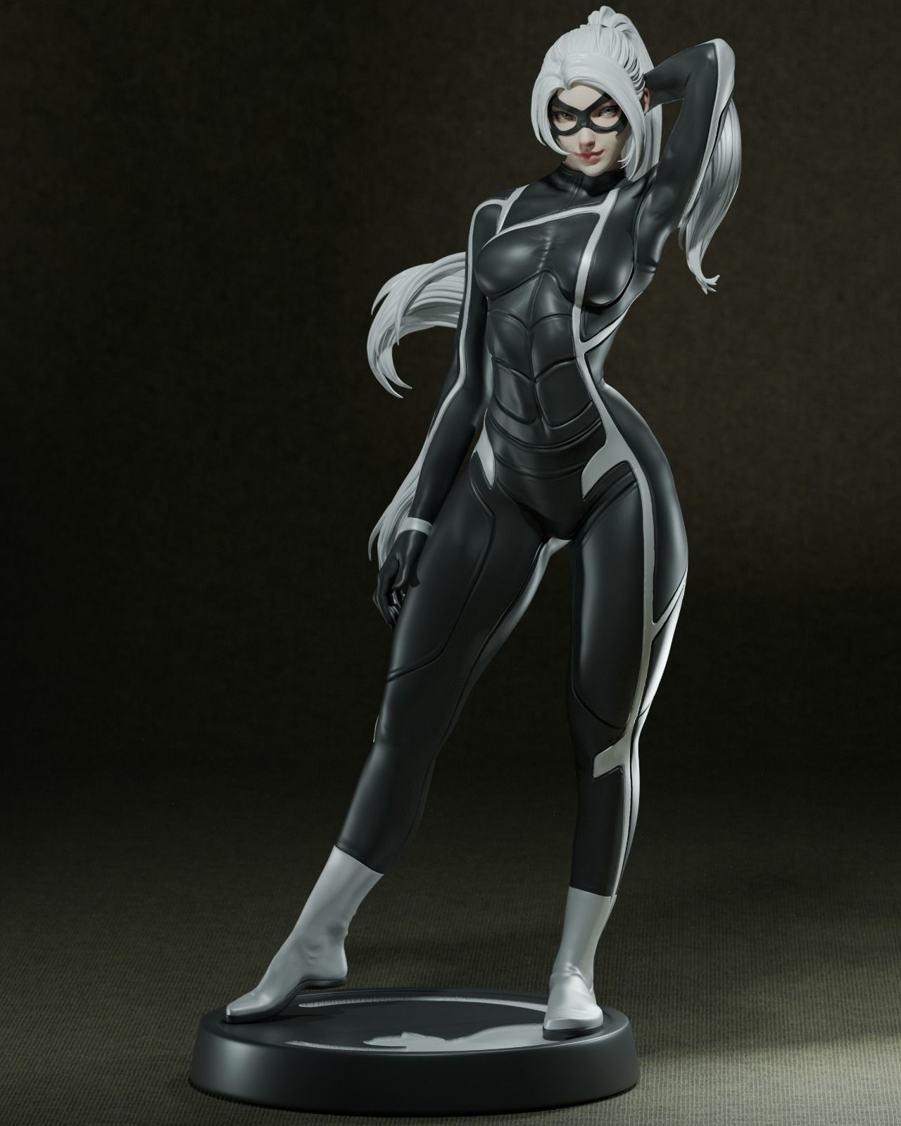 Black Cat 3D Print 3D print model_1