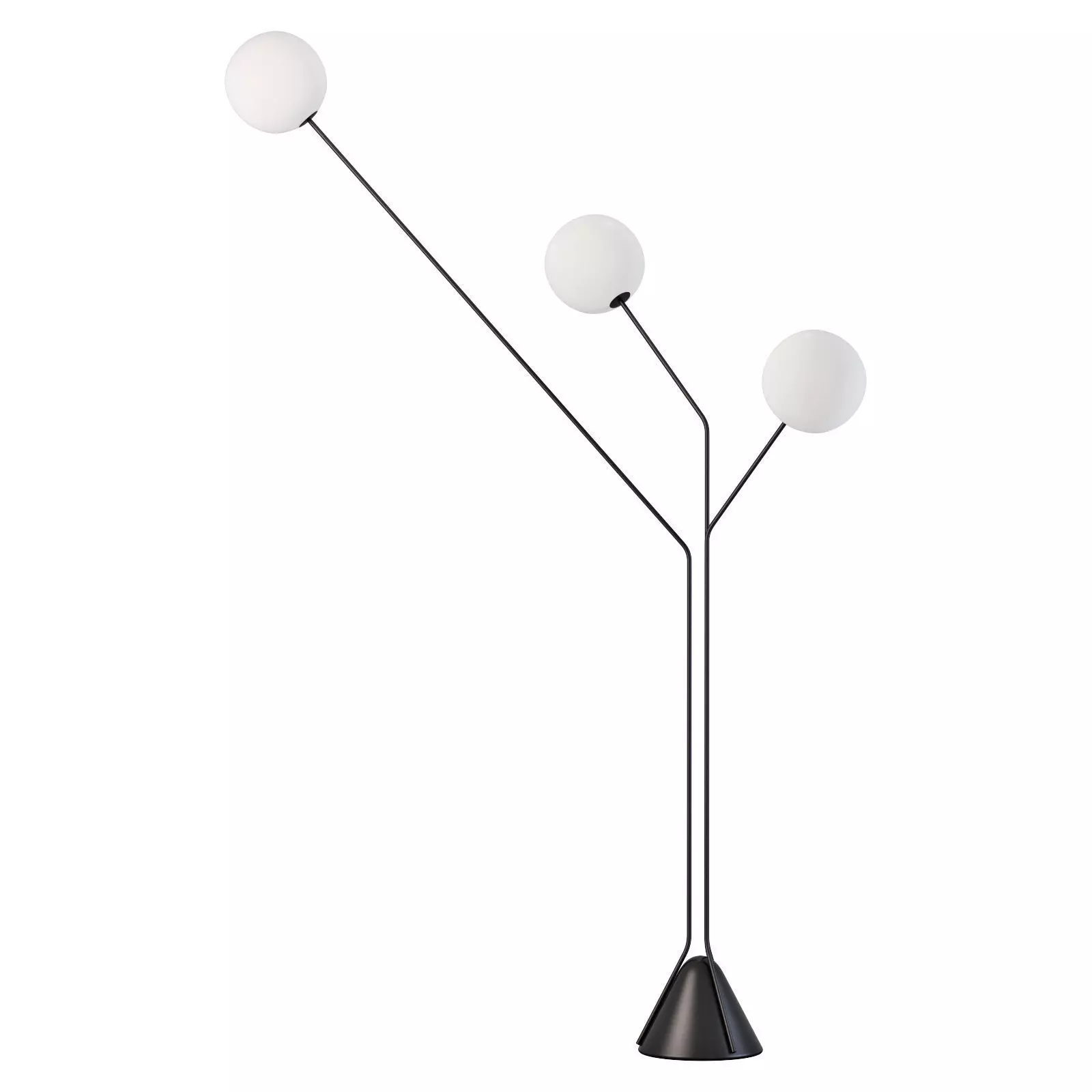 roche bobois flora floor lamp 3D model_0