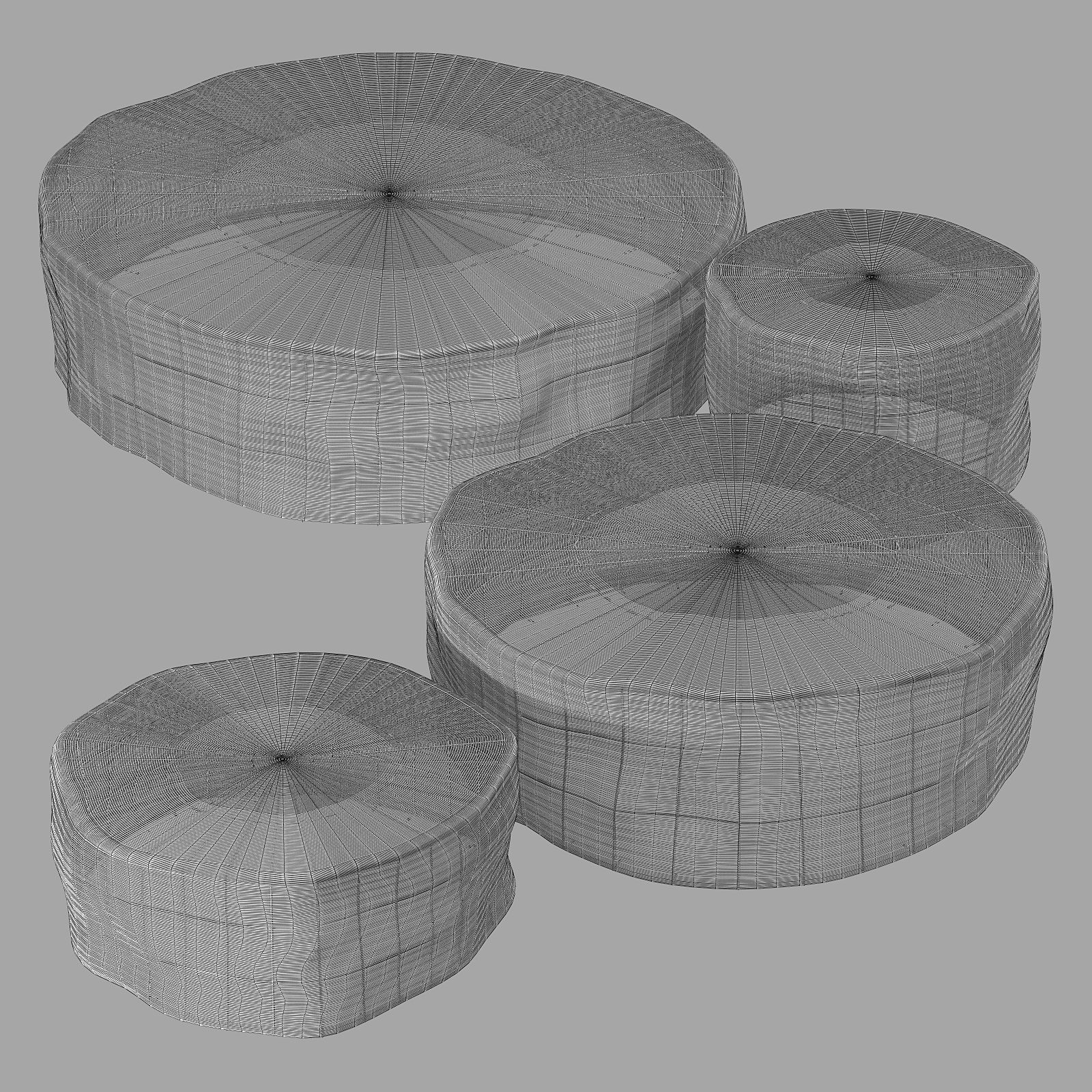 roche bobois iron tree cocktail table 3D model_8