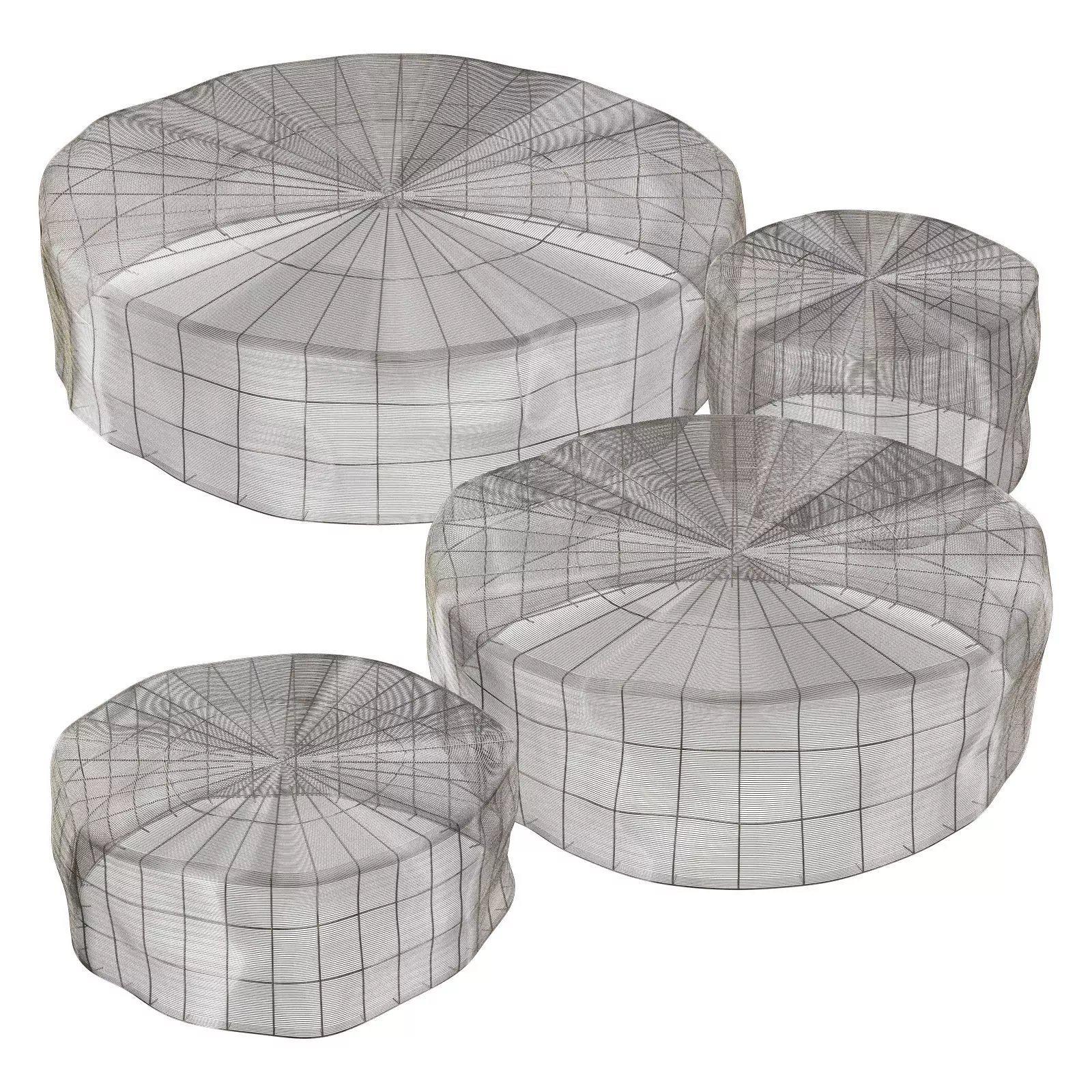 roche bobois iron tree cocktail table 3D model_0