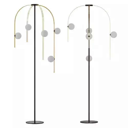 roche bobois medusa floor lamp