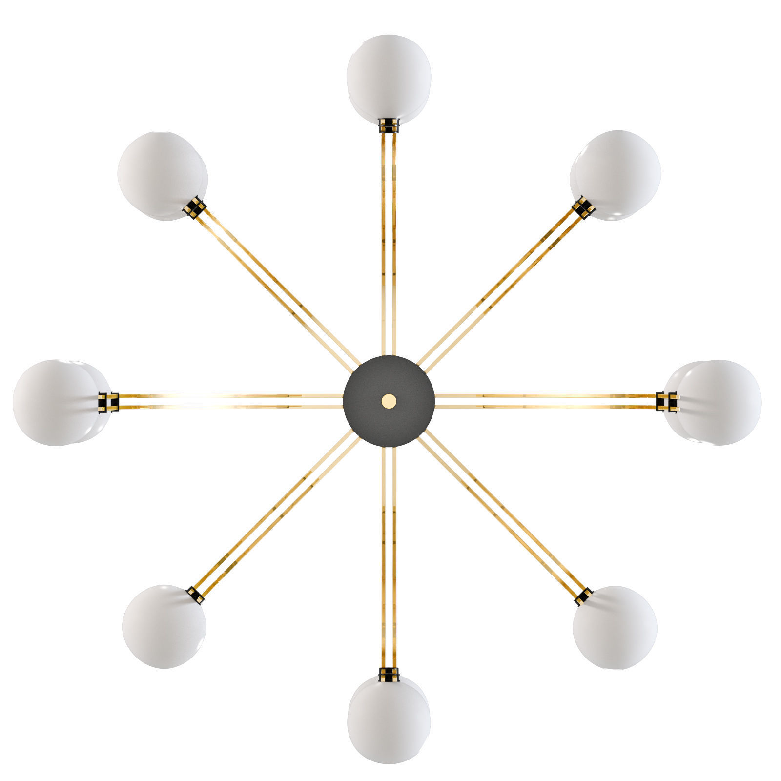 roche bobois medusa suspension 3D model_4