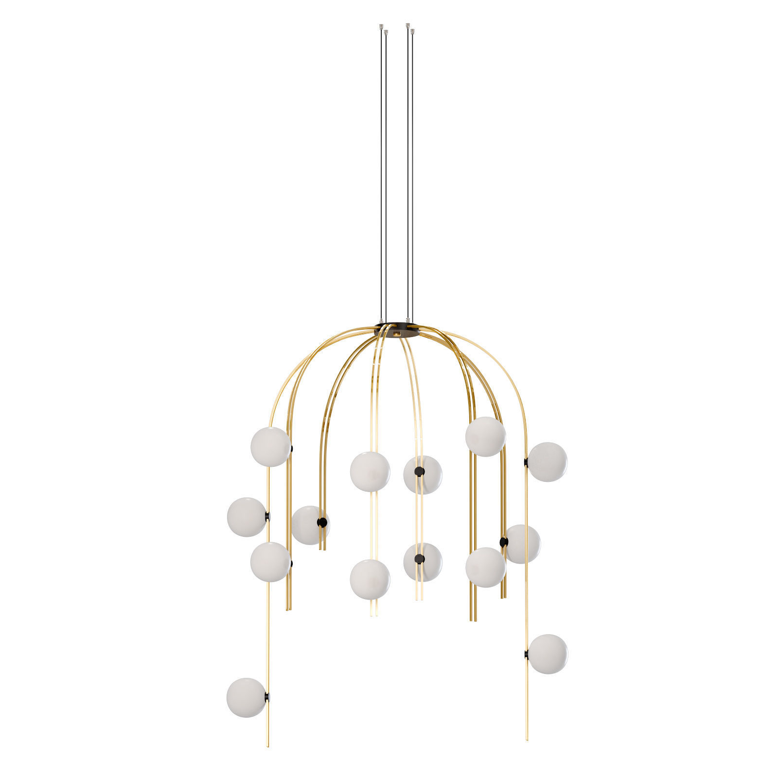 roche bobois medusa suspension 3D model_5