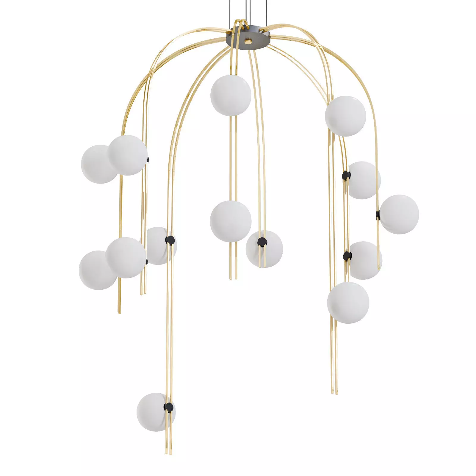 roche bobois medusa suspension 3D model_0