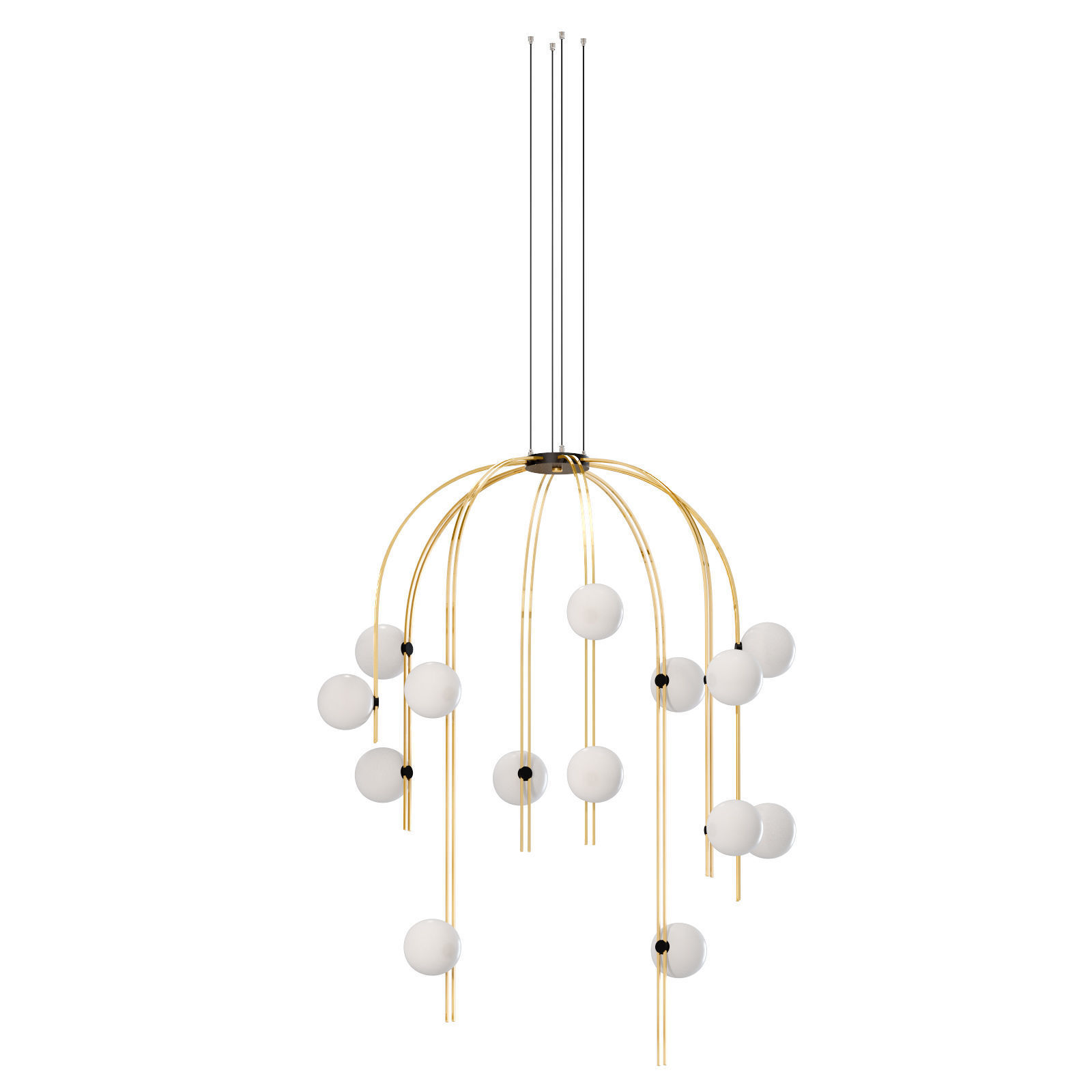 roche bobois medusa suspension 3D model_2