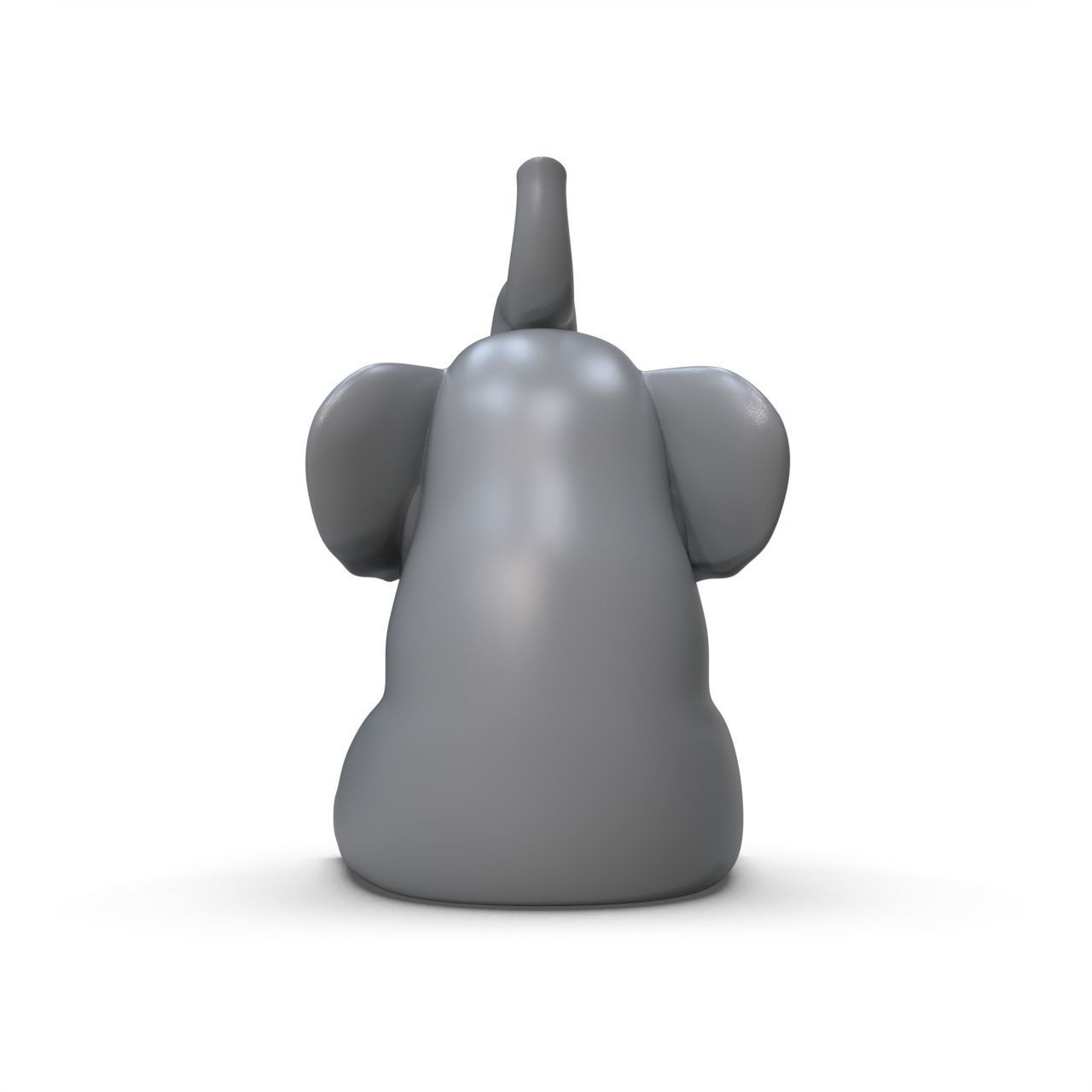 elephant 3D print model_2