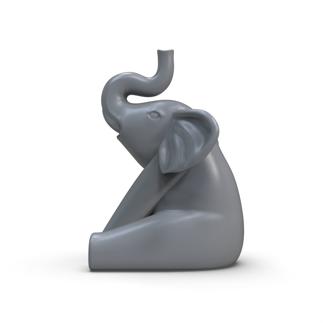 elephant 3D print model_3