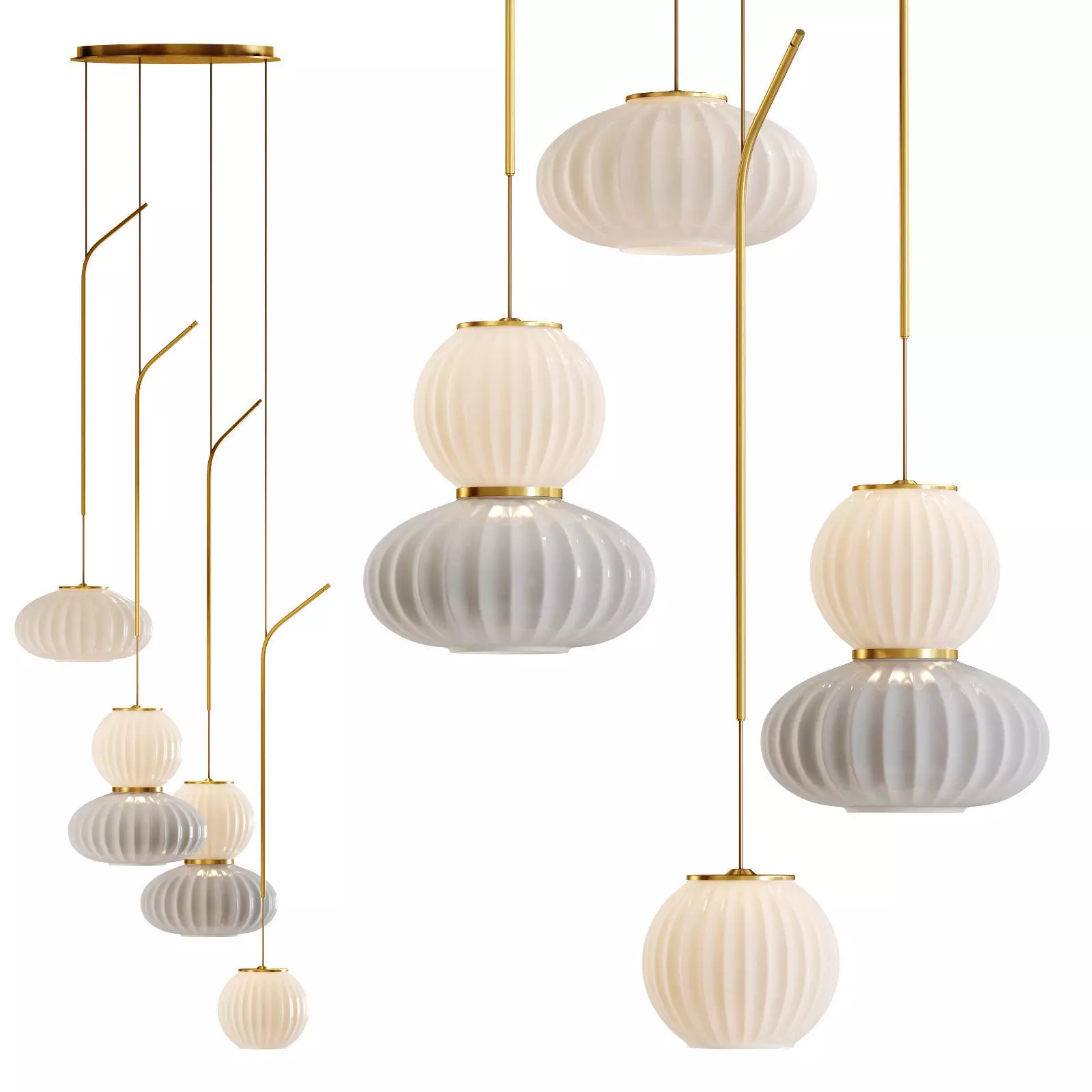 roche bobois mei suspension 3D model_0