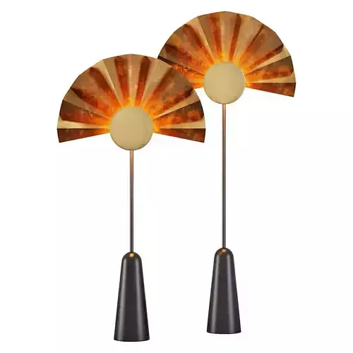roche bobois negresco floor lamp