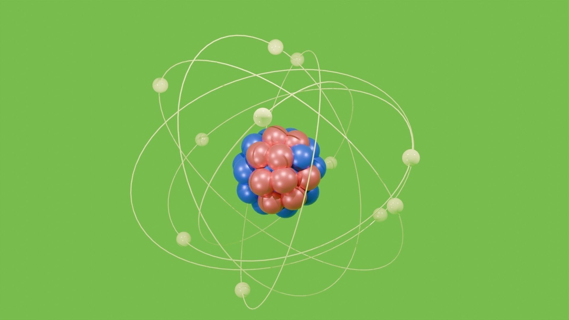 AtomAtomic Low-poly 3D model_4
