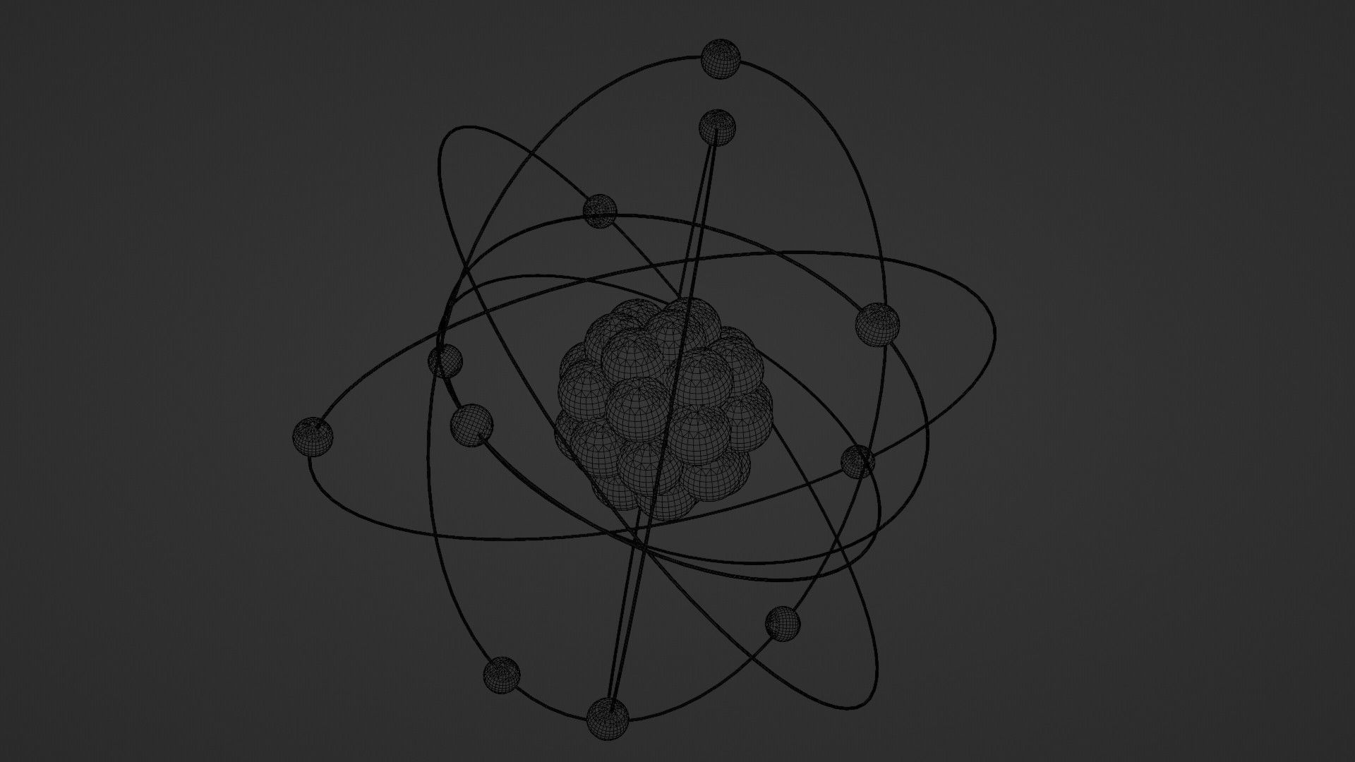 AtomAtomic Low-poly 3D model_21