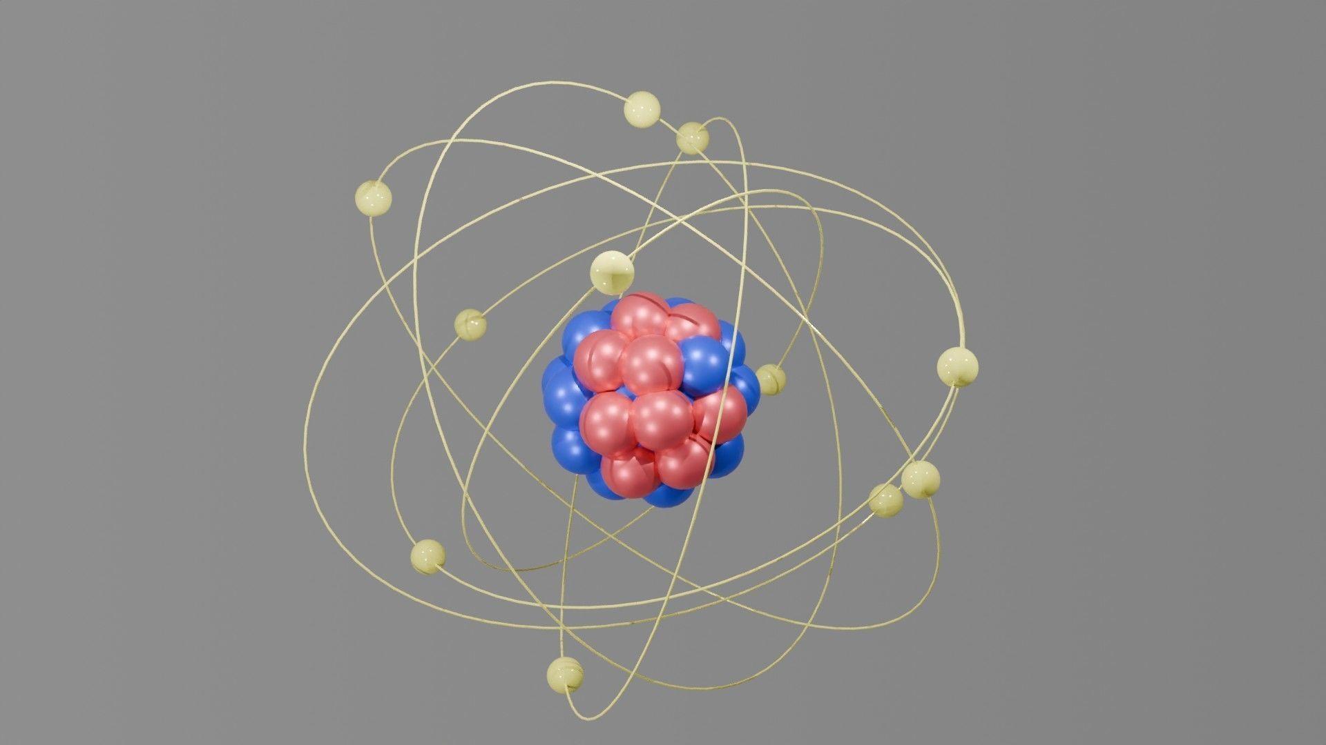 AtomAtomic Low-poly 3D model_7