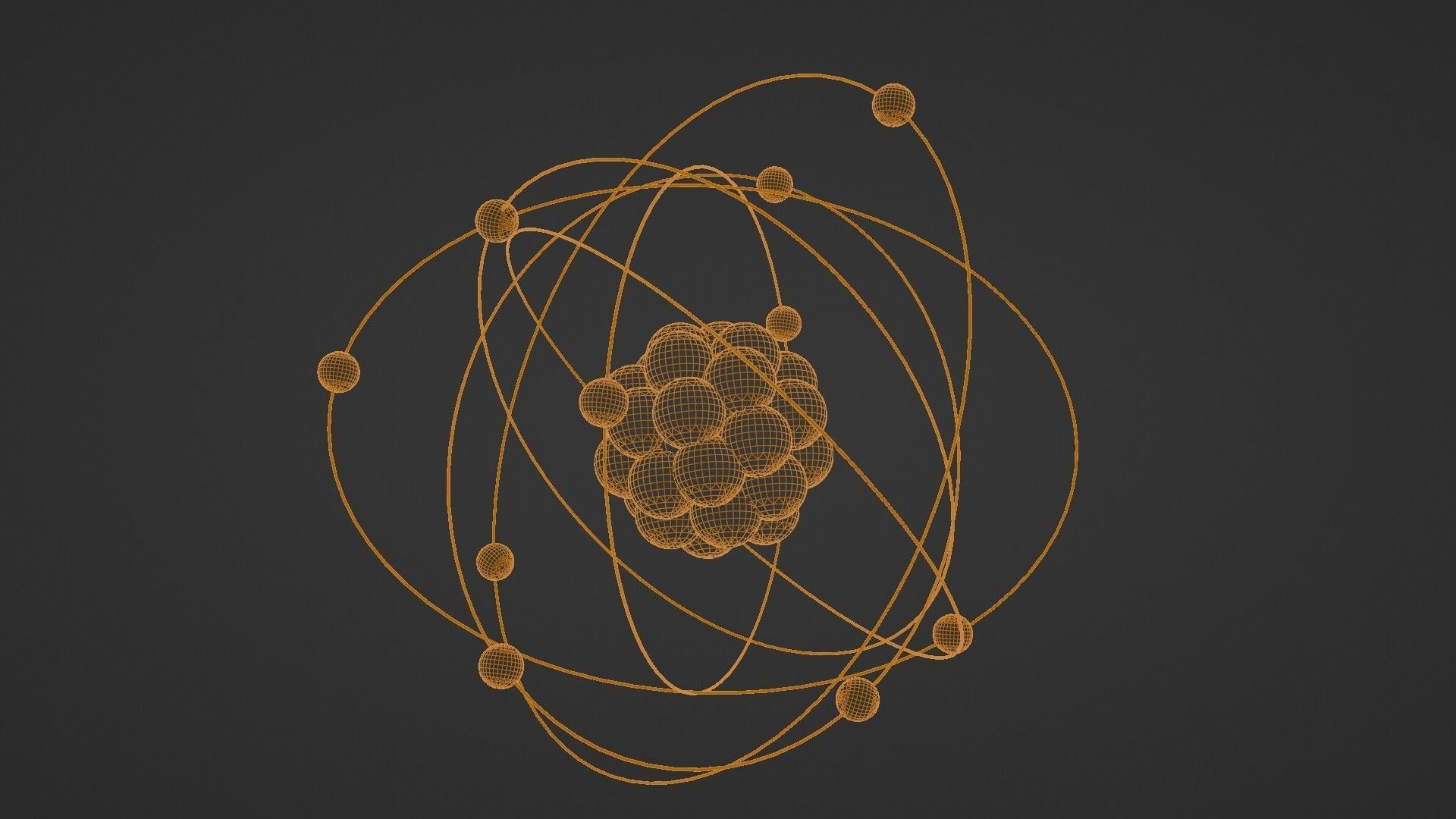 AtomAtomic Low-poly 3D model_19