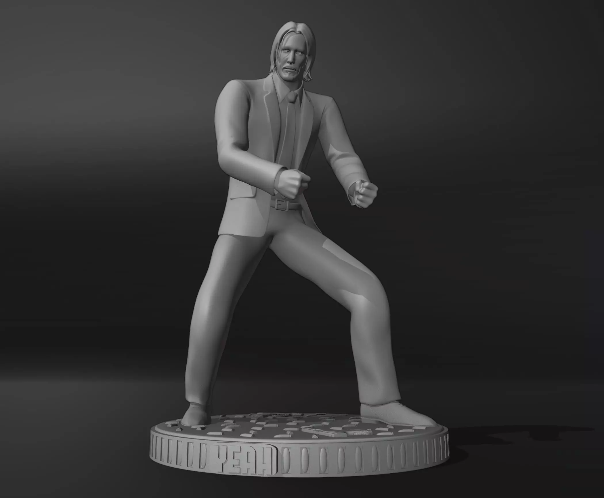 John Wick 3D print model