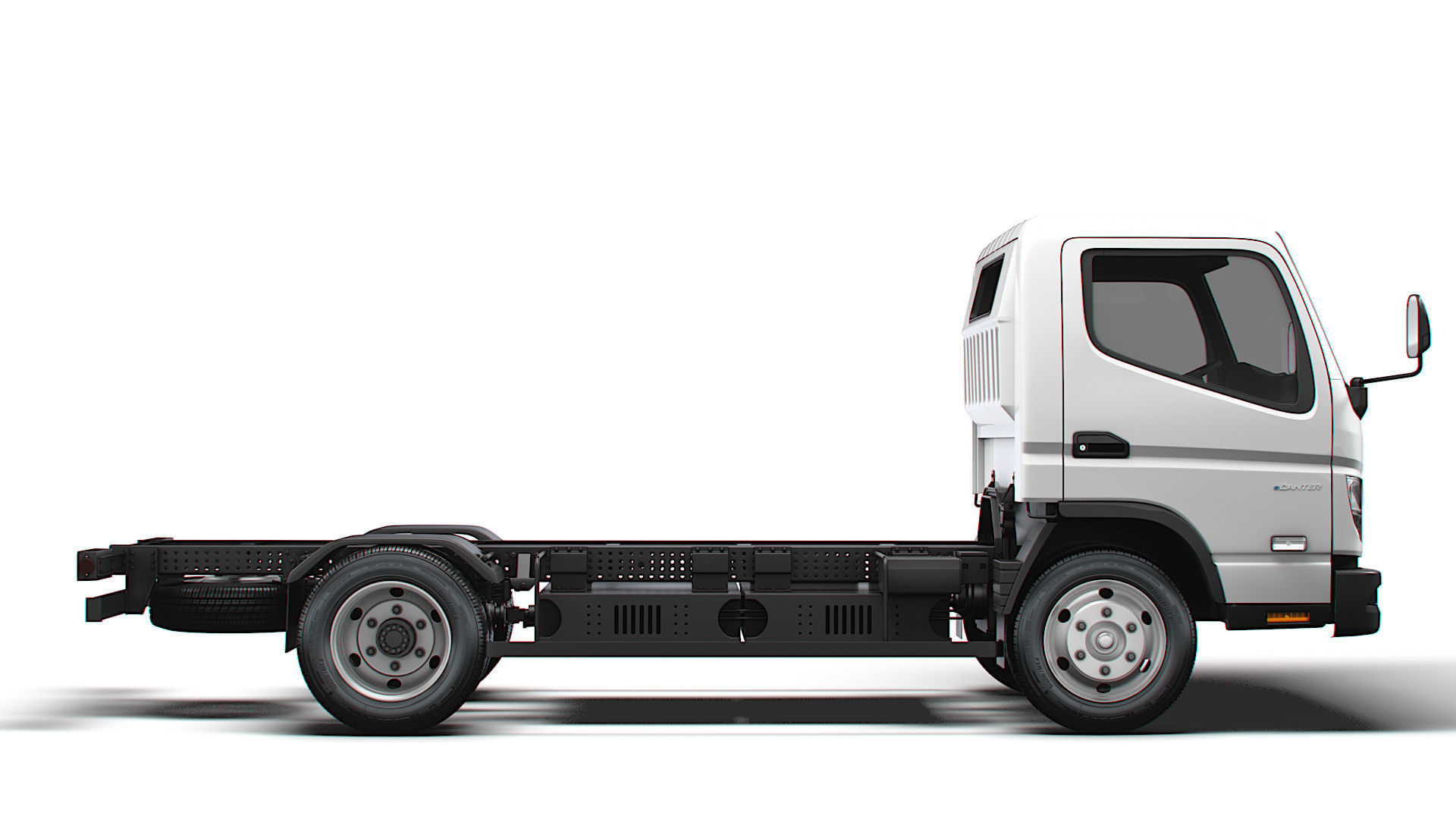 Mitsubishi Fuso E Canter ExtraWideCab 3400 2024 3D model_1