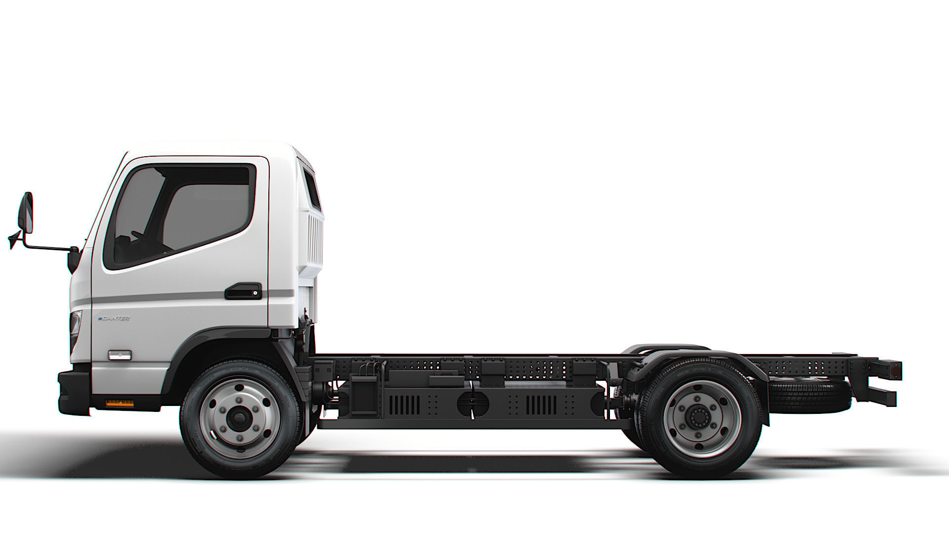 Mitsubishi Fuso E Canter ExtraWideCab 3400 2024 3D model_4