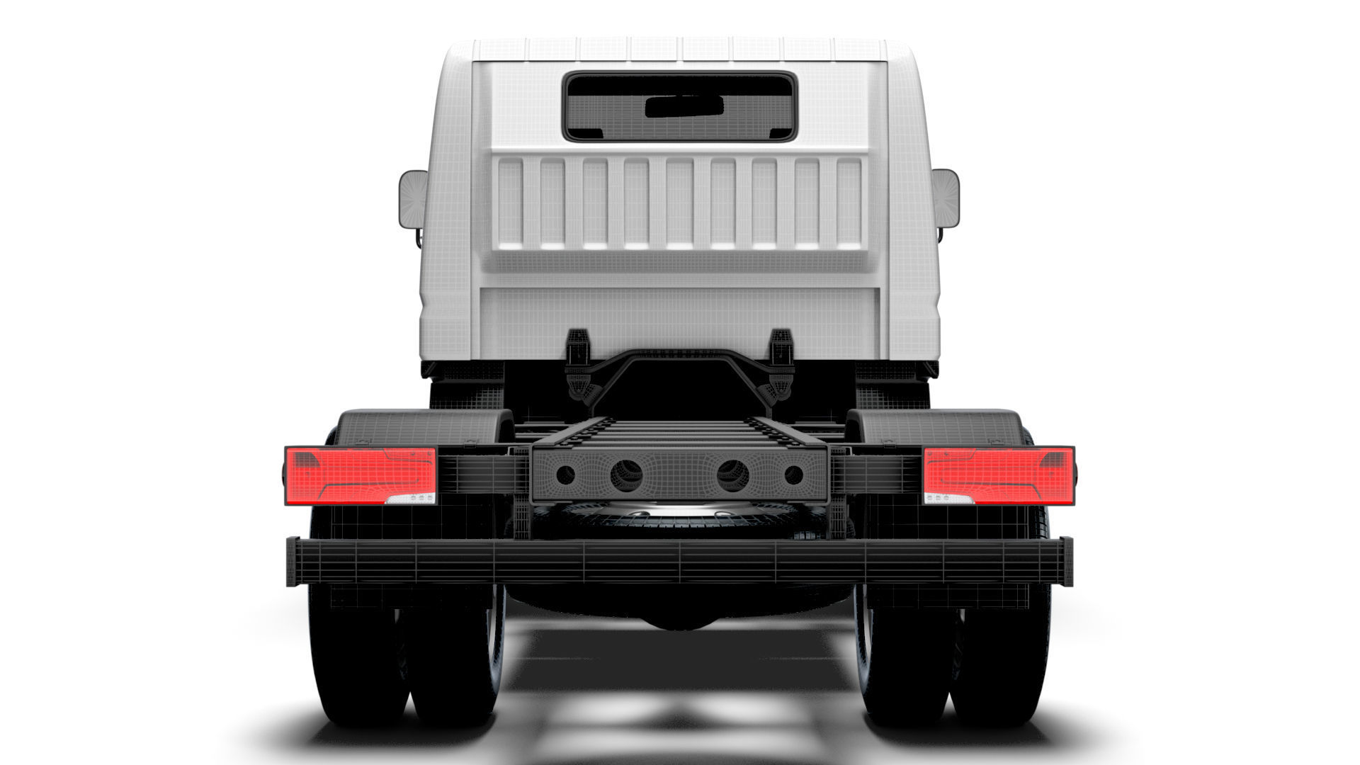 Mitsubishi Fuso E Canter ExtraWideCab 3400 2024 3D model_22