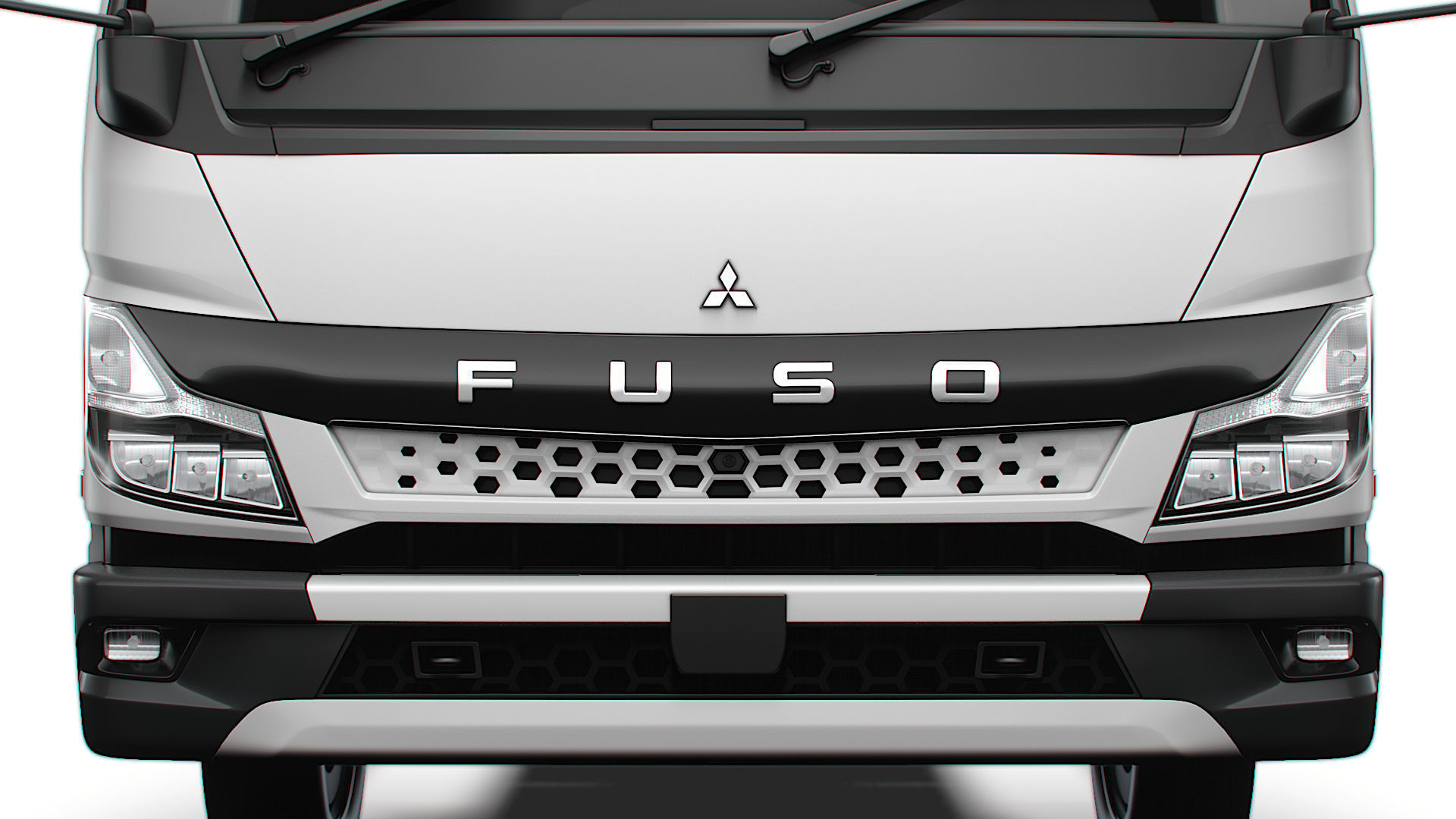 Mitsubishi Fuso E Canter ExtraWideCab 3400 2024 3D model_7