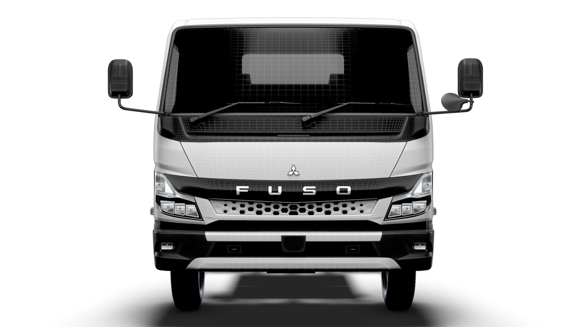Mitsubishi Fuso E Canter ExtraWideCab 3400 2024 3D model_20