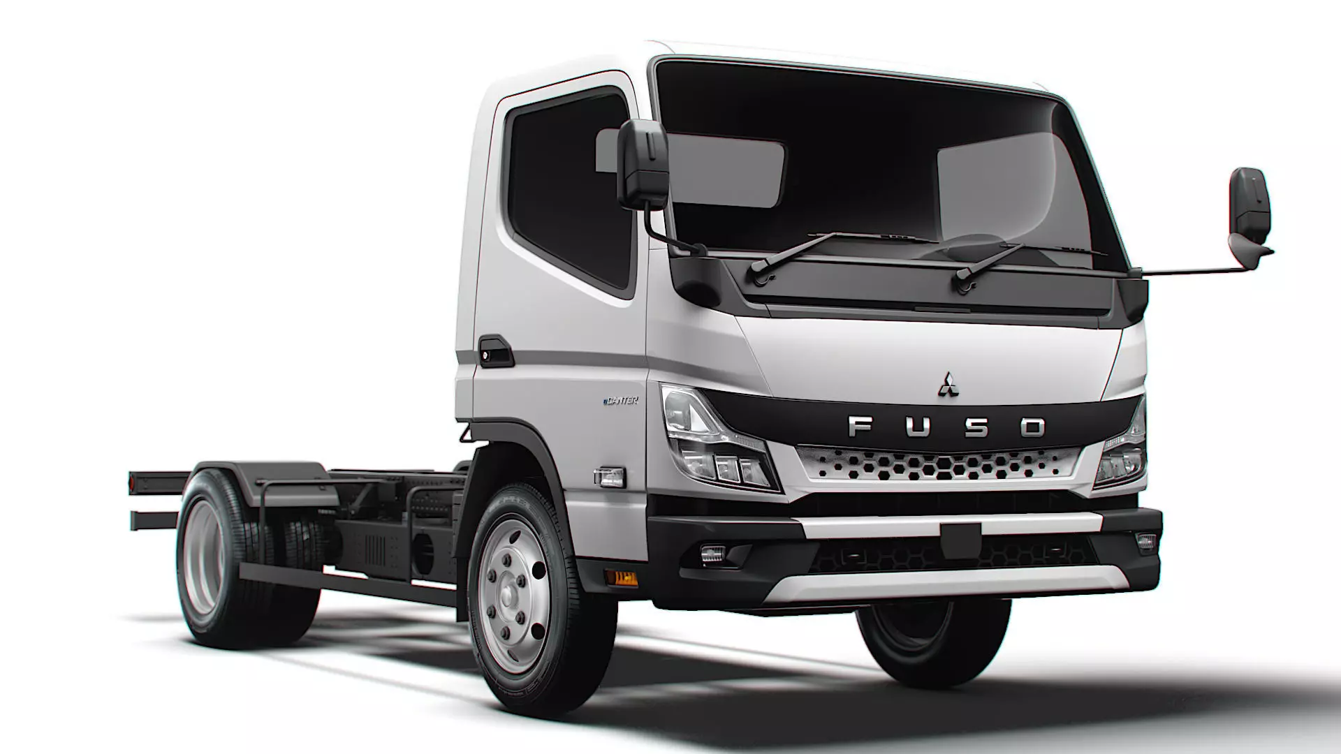 Mitsubishi Fuso E Canter ExtraWideCab 3400 2024 3D model_0